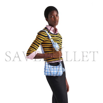 PRADA RE-EDITION 2005 PRINTED RE-NYLON BAG 1BH204 (22*12*6cm) 